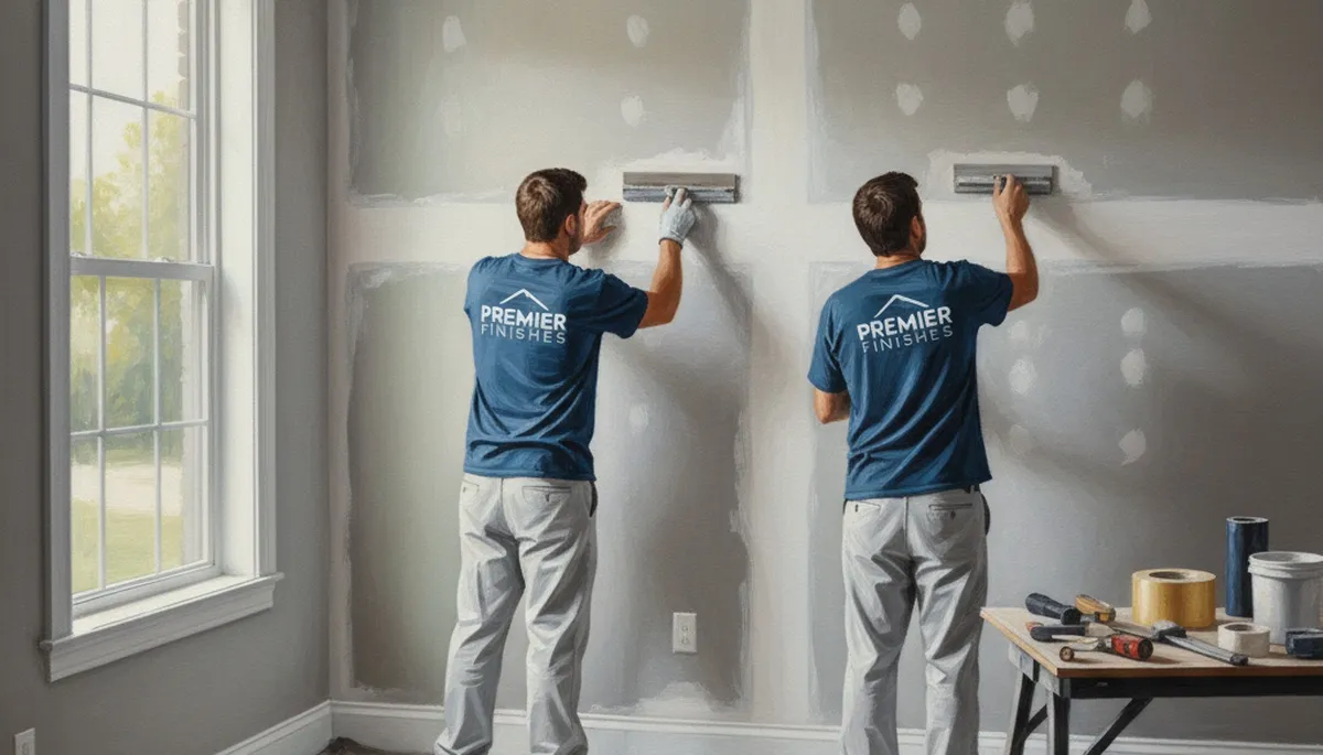 Drywall repair in Anaheim, CA by Anaheim Paint Pros for cracks, holes, and water damage