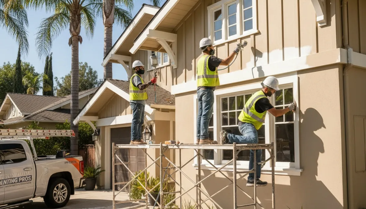 Professional painter serving Anaheim, CA for interior and exterior painting projects