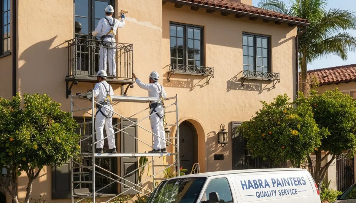 Painting contractor serving Anaheim, CA with professional interior and exterior painting services